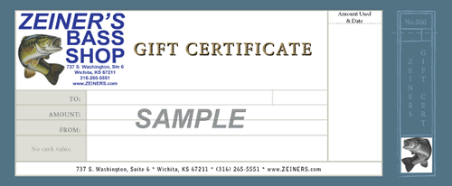 Zeiner's Gift Certificate