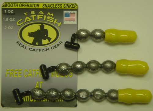 Team Catfish Secret Seven  Smooth Operator Snagless Sinker
