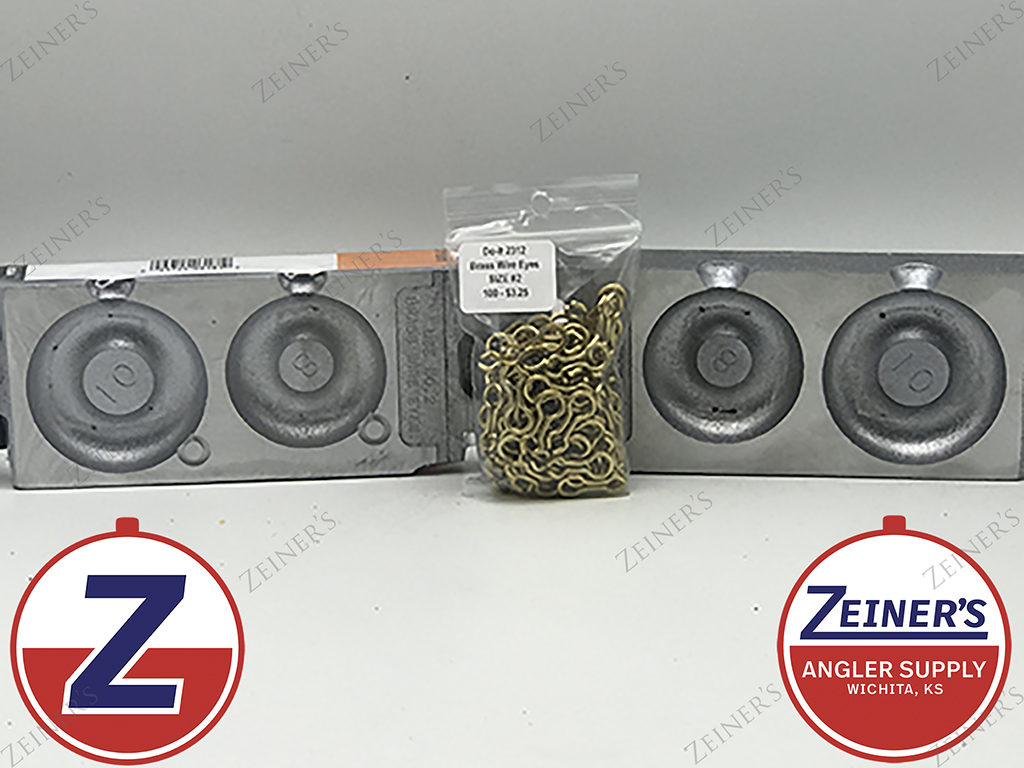 3181 New Do-It River Sinker Mold RS-2-810 8 & 10 oz w/100