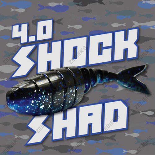 Do-It ESXL Shock Shad Soft Bait Mold